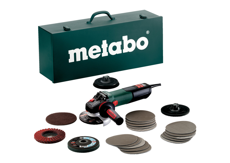 Szlifierka kątowa Metabo WEV 15-125 Quick Inox Set
