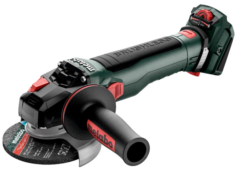 Szlifierka kątowa Metabo WVB 18 LT BL 11-125 Quick Inox