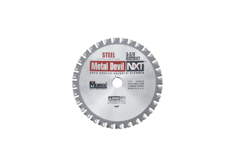 Piła widiowa TCT do cięcia stali 137mm/32z MK Morse MORSE-PTA-MDNXT-137-32-S