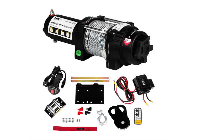 Wyciągarka linowa, terenowa MSW Motor Technics PROPULLATOR 3500-PRO