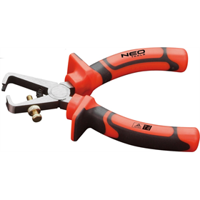 Szczypce do zdejmowania izolacji 160mm VDE, crv, polerowane Neo 01-070