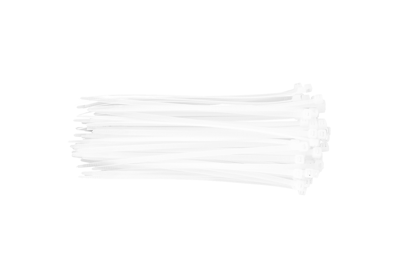 Opaski zaciskowe 4.8x200mm, 75szt., białe Neo 01-607