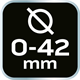 Obcinak do rur 0-42mm Neo 02-404