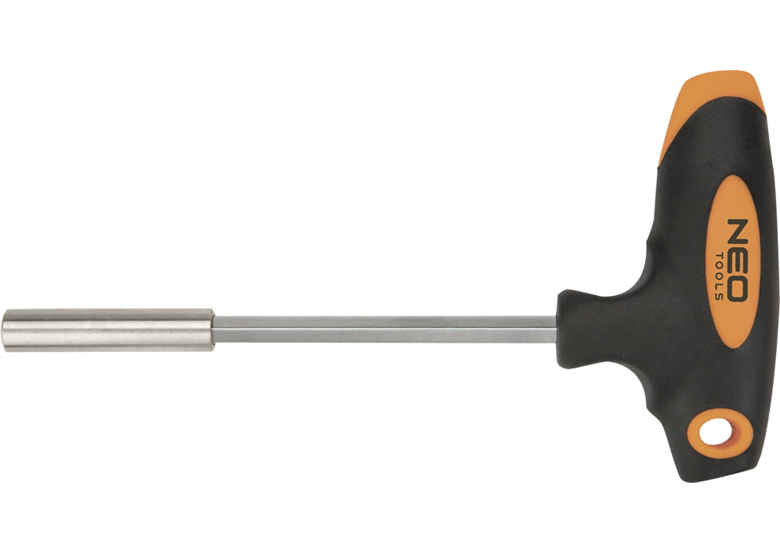 Uchwyt do końcówek  typ "T", 1/4", 175mm Neo 06-075