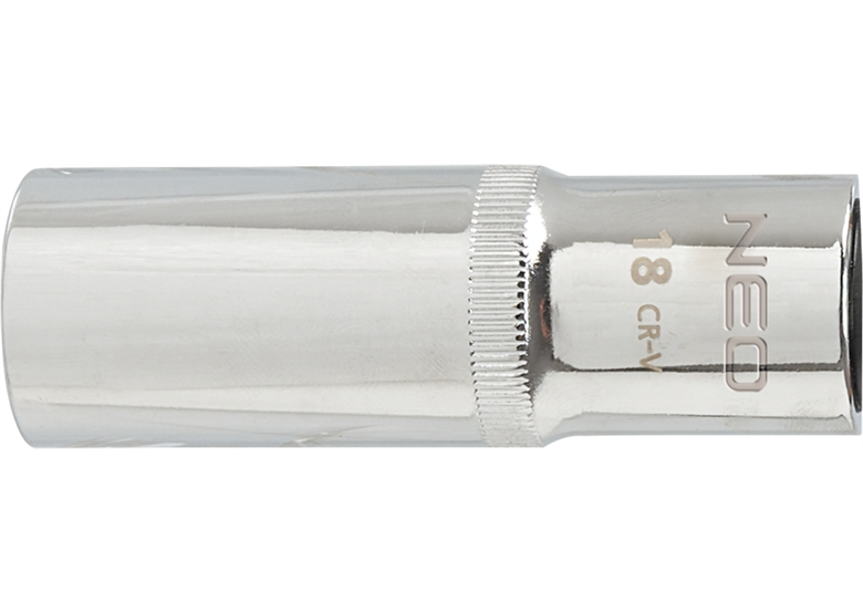 Nasadka sześciokątna długa 1/2", 22mm Neo 08-047