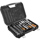 Zestaw narzędzi 1/2", 1/4" (73szt.) Neo 08-673