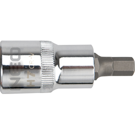 Końcówka sześciokątna na nasadce 1/2", H17x55mm Neo 08-777