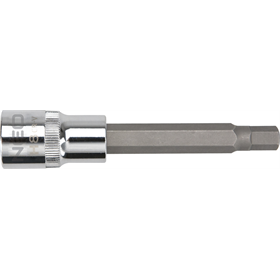 Końcówka sześciokątna na nasadce 1/2", H10x100mm Neo 08-784