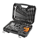 Klucze nasadowe 1/4", 1/2", zestaw 77 elementów Neo 08-915