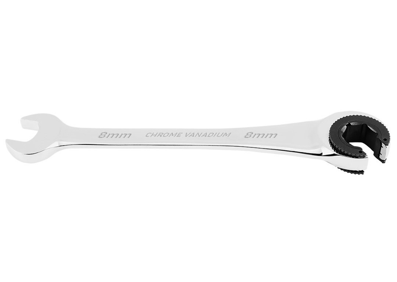 Klucz płasko-oczkowy rozcięty z grzechotką 8 mm Neo 09-255