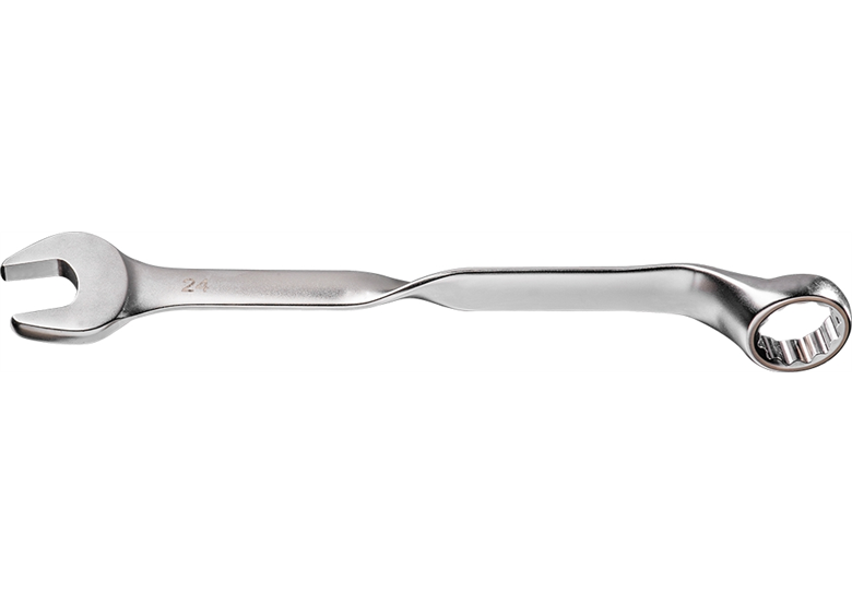 Klucz płasko-oczkowy skręcony 90°, 22mm Neo 09-786