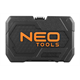 Klucze nasadowe, 1/4”, CrV, zestaw 46szt. Neo 10-004