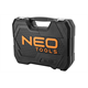 Klucze nasadowe CRV 1/2", 1/4", zestaw 86 elementów Neo 10-060