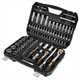 Klucze nasadowe CRV 1/2", 1/4", zestaw 86 elementów Neo 10-060
