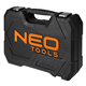 Klucze nasadowe 1/2", 1/4",  zestaw 110 elementów Neo 10-211