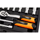 Klucze nasadowe, 1/4”, CrV, zestaw 23szt. Neo 10-231