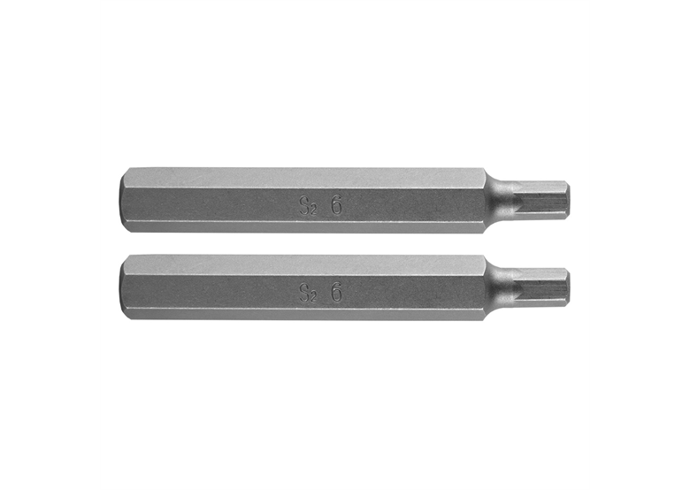 Końcówka HEX 6 x 75mm, S2 x 2szt. Neo 10-982