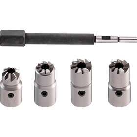 Frezy do gniazd zaworowych diesel, zestaw 4szt. Neo 11-218