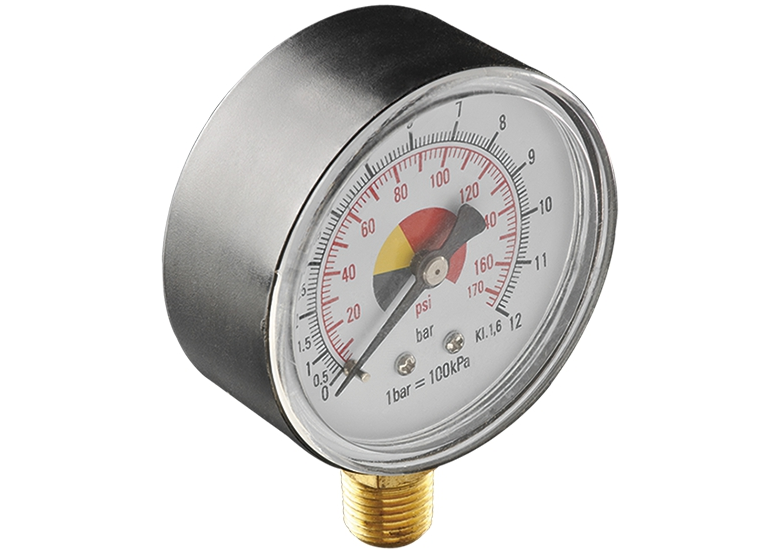 Manometr do sprężonego powietrza śr. 60mm, 1/4" Neo 12-588