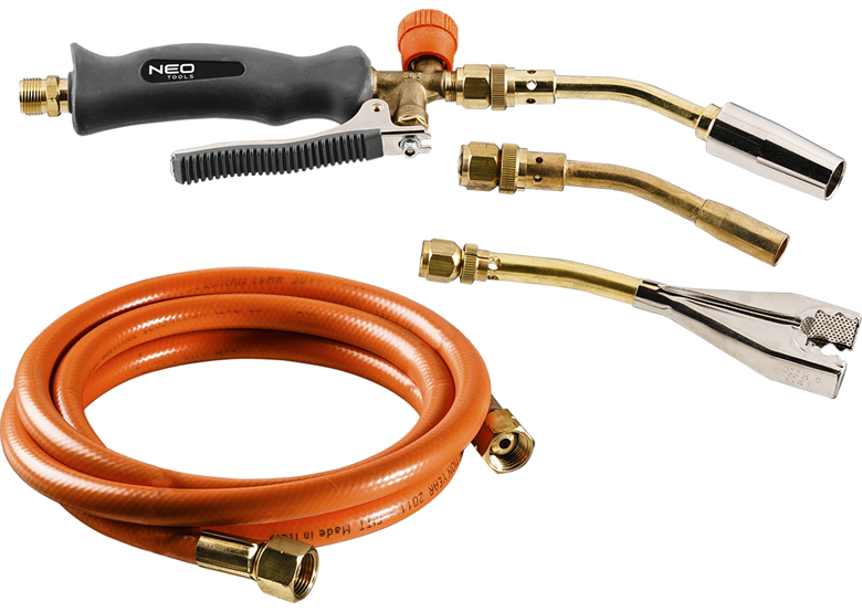 Zestaw do lutowania 2kW, 3 palniki, palnik turbo Neo 20-002