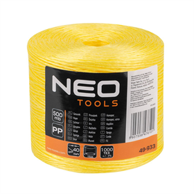 Sznurek polipropylenowy 500 m Neo 49-933
