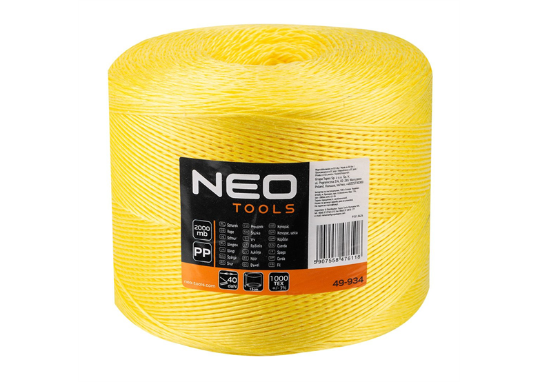 Sznurek polipropylenowy 2000 m Neo 49-934