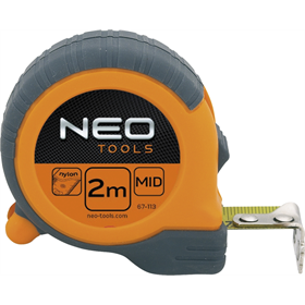 Miara zwijana stalowa 8mx25mm, magnes Neo 67-111