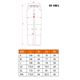 Spodnie robocze na szelkach Neo 81-140-L