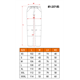 Spodnie robocze Neo Garage rozmiar XS Neo 81-237-XS