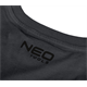 T-shirt z nadrukiem, FEEL THE BIT, rozmiar L Neo 81-641-L