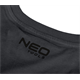 T-shirt z nadrukiem, FEEL THE BIT, rozmiar M Neo 81-641-M