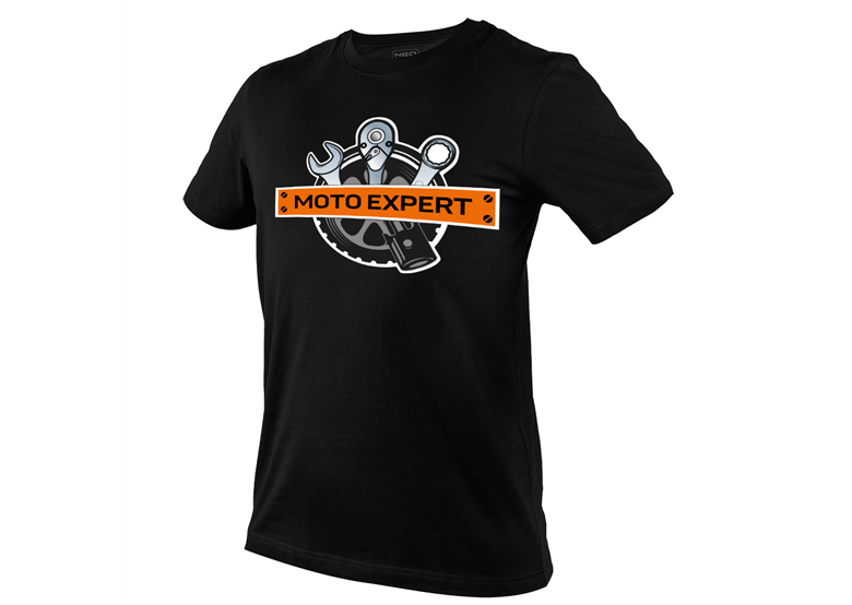 T-shirt z nadrukiem, MOTO Expert, rozmiar M Neo 81-643-M