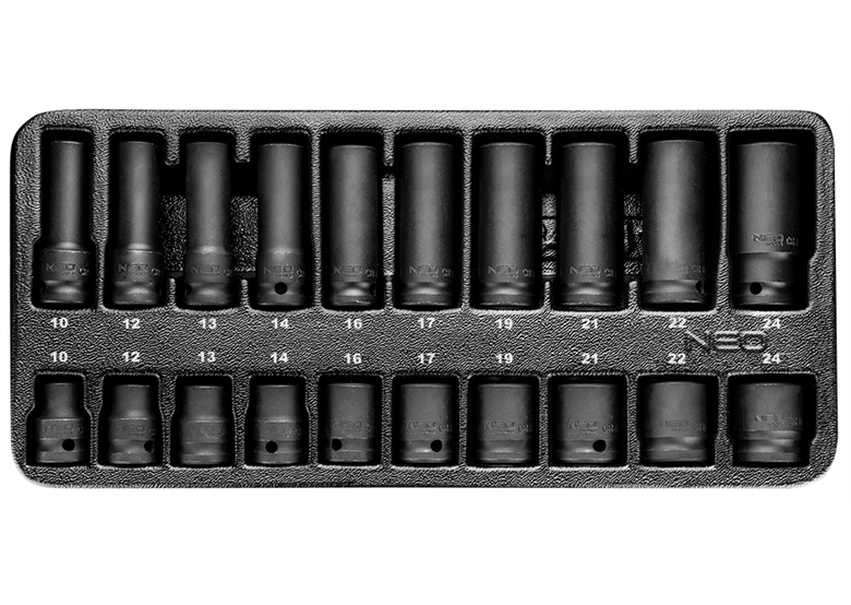 Wkładka do szafki z nasadkami udarowymi 1/2" Neo 84-241