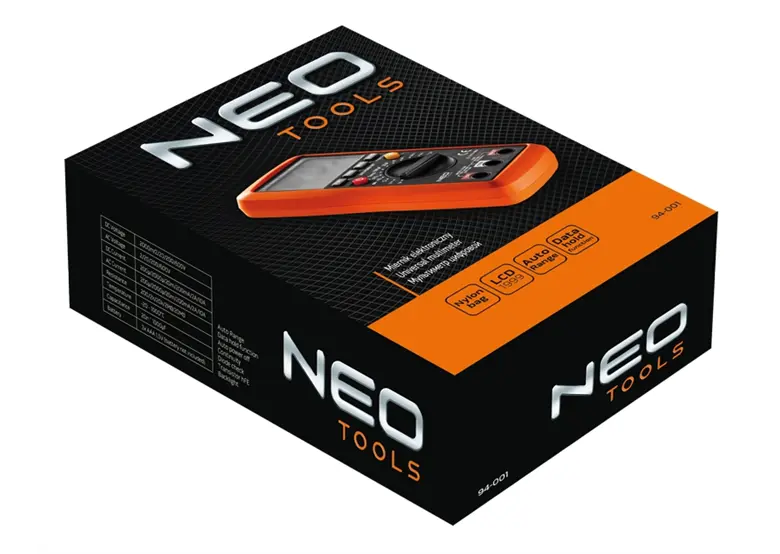 Miernik elektroniczny uniwersalny Neo 94-001