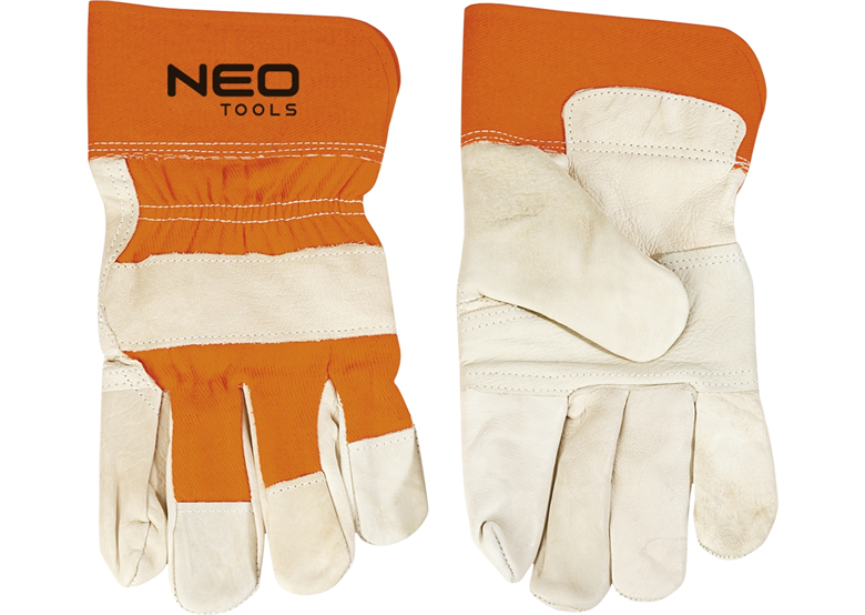 Rękawice robocze, skóra bydlęca licowa, 10,5" Neo 97-602