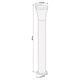 Lampa ogrodowa słupek 80cm Neo 99-081