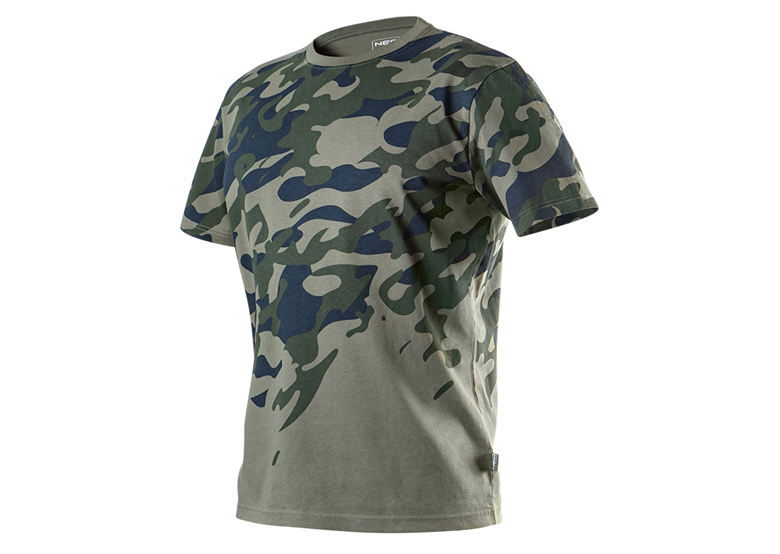 T-shirt roboczy z nadrukiem Neo CAMO 81-613-M