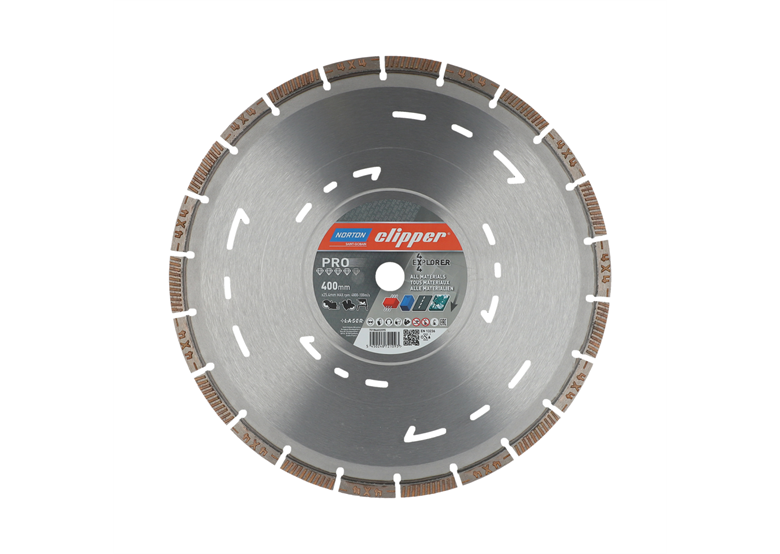 Tarcza diamentowa 400x20mm Norton Clipper PRO 4x4 Explorer
