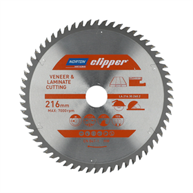 Tarcza pilarska widiowa 216x30mm Norton LA.216.30.Z60.2