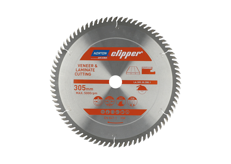 Tarcza pilarska widiowa 305x30mm Norton LA.305.30.Z80.1