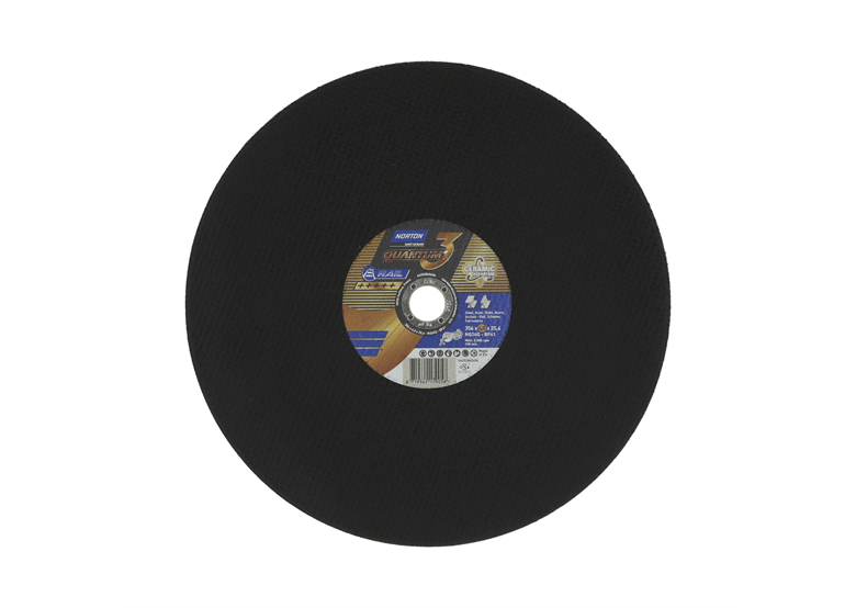 Tarcza do przecinania szyn Norton NQ24Q-356x4.0x25.4-T41 NOR-Quantum3