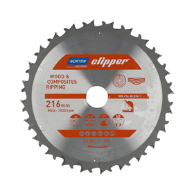 Tarcza pilarska widiowa 216x30mm Norton WR.216.30.Z24.1