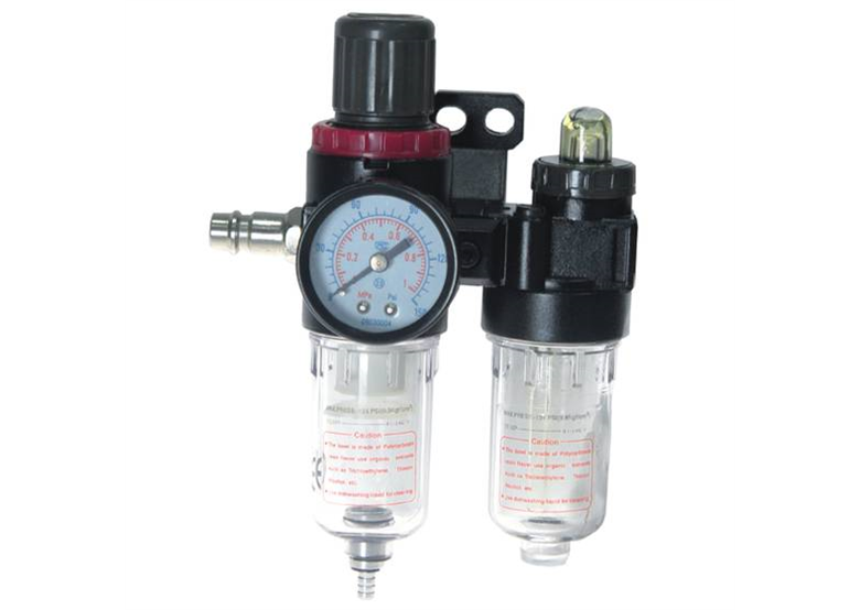 Filtr odwadniacz, naolejacz, regulator ciśnienia 1/4" Pansam A532203
