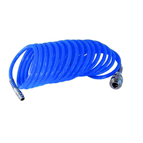 Wąż do sprężonego powietrza spiralny PU 15m flex Pansam A533082