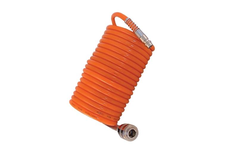 Wąż do sprężonego powietrza spiralny PE 15m standard Pansam A533092