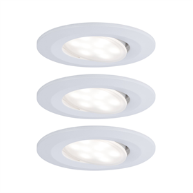 Zestaw: oprawa punktowa ruchoma LED 3szt. Calla Paulmann 99927
