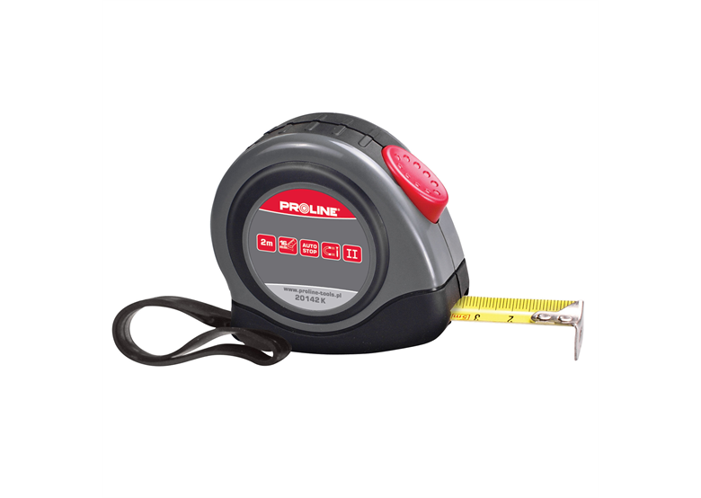 Miara zwijana 5m/19mm, automatyczna blokada Proline 20145