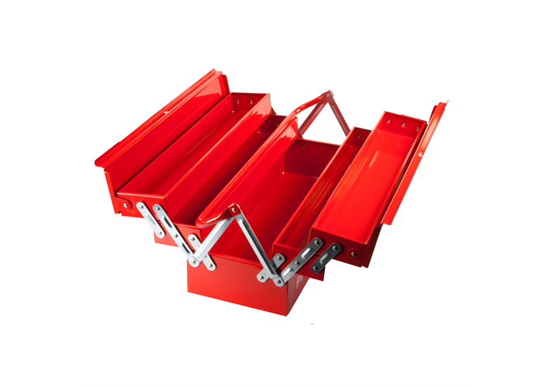 Skrzynka narzędziowa metalowa 550mm, 5-częściowa Proline 33555