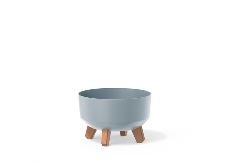 Doniczka GRACIA LOW - jasny szary Prosperplast DGRL240L-443U