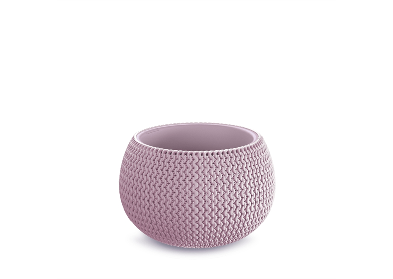 Doniczka SPLOFY BOWL - jagodowy jasny Prosperplast DKSP240-5245U